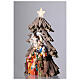 Natività albero di Natale con luce 25x15x10 cm s3