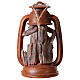 Lantern with Nativity Scene, 20x10 cm, resin with cold white LED s4