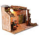 Capanna natività presepe 16 cm luce 50x35x25 cm s4