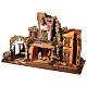 Illuminated Setting 75x40x50 cm for 10 cm Nativity Scene s5