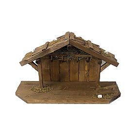 Conjunto cabana para montagem 50x20x25 cm presépio 10-12 cm