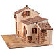 Aldeia clássica 25x45x30 cm para presépio de 10 cm s4