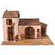 Décor village classique 30x45x35 cm pour crèche 12 cm s1