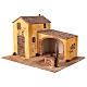 Antico borgo colorato 25x45x35 cm per presepe 12 cm s2