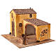 Antico borgo colorato 25x45x35 cm per presepe 12 cm s4