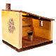 Bottega fabbro 20x25x20 cm per presepe 10 cm s3