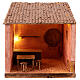 Tavern scene 25x25x20 cm for 12 cm nativity s1