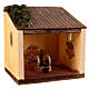 Oil mill setting, 25x25x20 cm, for 10 cm Nativity Scene s3