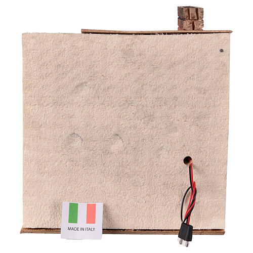 Dome Oven 18x18x15 cm LED Nativity Scene 12 cm 4