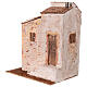 Maison typique populaire 30x25x20 cm pour crèche 12 cm s2