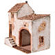 Décor populaire 25x25x10 cm pour crèche 10 cm s2