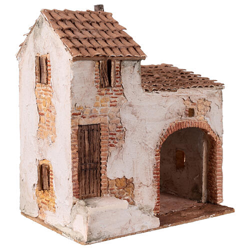 Ambientazione popolare 25x2510 cm per presepe 10 cm 3