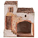 Maison en style populaire crèche 30x25x28 cm santons de 12 cm s1