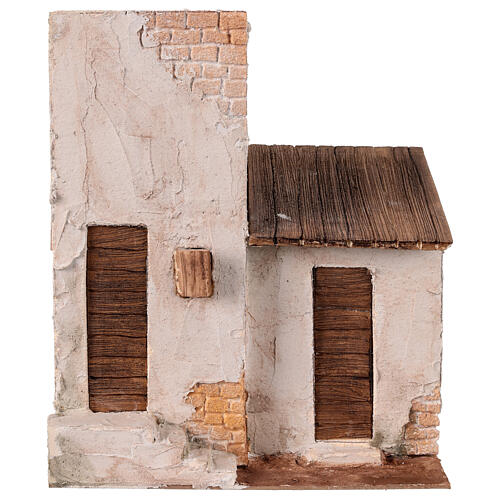 Palestinian style nativity house 30x25x20 cm for 12 cm figurines 1