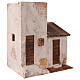 Palestinian style nativity house 30x25x20 cm for 12 cm figurines s3