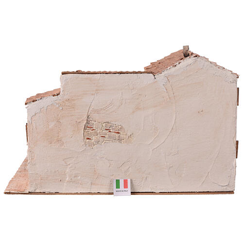 Christmas Nativity Village 25x45x35 cm for 10 cm Nativity Scene 4