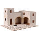 Borgo stile palestinese 25x45x35 cm presepe 10 cm s3