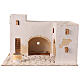 House with arches and well, 30x50x40 cm, for 12 cm Nativity Scene s1