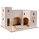 House with arches and well, 30x50x40 cm, for 12 cm Nativity Scene s3