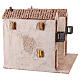 Scenografia con balconi 31x 45x35 cm presepe 10 cm s4