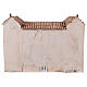 Scenografia con balconi 31x 45x35 cm presepe 10 cm s5