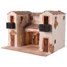 Classic setting for 12 cm Nativity Scene, 35x50x40 cm