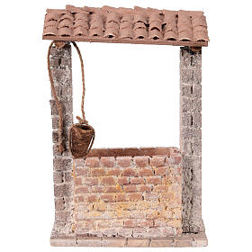 Ornamental well for 12 cm Nativity Scene, h 18 cm