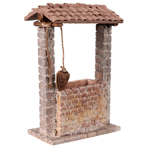 Ornamental well for 12 cm Nativity Scene, h 18 cm 3