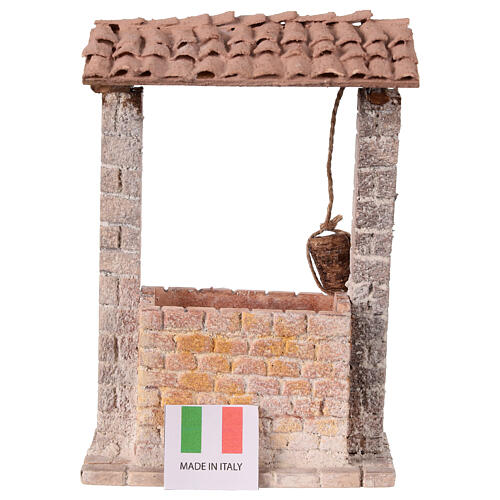 Ornamental Fountain figurine 18 cm for 12 cm Nativity Scene 4