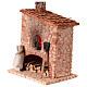 Forno con led 15 cm per presepe 12 cm s2