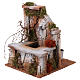 Cork fountain with pump for 20 cm Nativity Scene, 30x20x25 cm s2