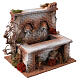 Fuente doble belén 20 cm pintada con bomba 25x25x20 cm s4