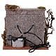 Fuente doble belén 20 cm pintada con bomba 25x25x20 cm s5