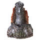 Free-standing fountain for nativity with pump 14-16 cm resin 13x10.5x11.5 cm s1