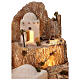 Palestinian village for 14 cm Neapolitan Nativity Scene, unit 1, 80x95x120 cm s11