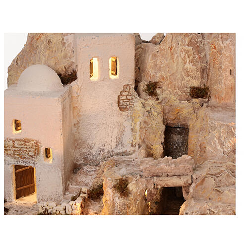 Palestinian village for 14 cm Neapolitan Nativity Scene, unit 2, 95x95x120 cm 9