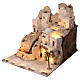 Palestinian village for 14 cm Neapolitan Nativity Scene, unit 2, 95x95x120 cm s7