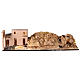 Scenografia 110x50 cm presepe Pasquale per statuine 9-10 cm sepolcro s1