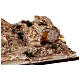Scenografia 110x50 cm presepe Pasquale per statuine 9-10 cm sepolcro s2