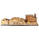 Scenografia 110x50 cm presepe Pasquale per statuine 9-10 cm sepolcro s6