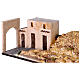 Ambientazione araba sepolcro 120x60 cm presepe Pasquale 12-14 cm s4