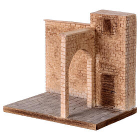 Szene Einzug Jesu in Jerusalem 35x25x32 cm für Krippe 8-10 cm