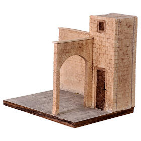 Einzug nach Jerusalem 40x30x35 cm für Osterkrippe 12-14 cm
