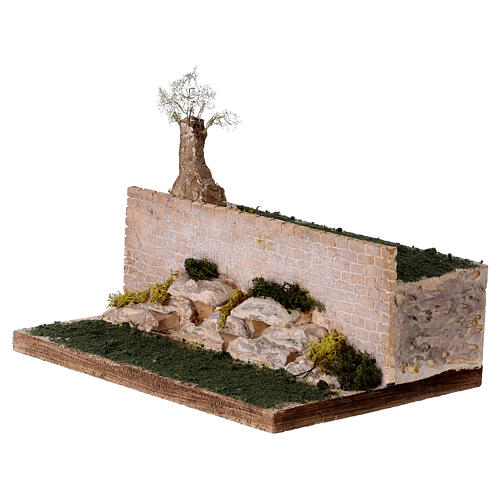 Décor Gethsémani 35x24x14 cm crèche de Pâques 8-10 cm 2