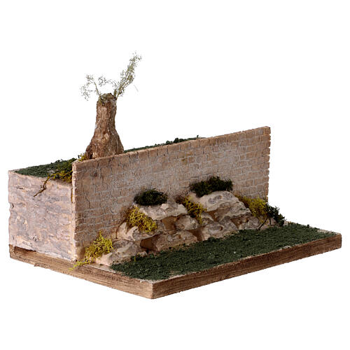 Décor Gethsémani 35x24x14 cm crèche de Pâques 8-10 cm 3