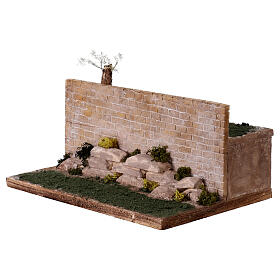 Jardin de Gethsémani 40x30x19 cm crèche de Pâques 12-14 cm