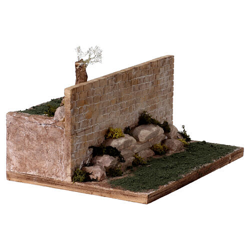 Jardin de Gethsémani 40x30x19 cm crèche de Pâques 12-14 cm 3