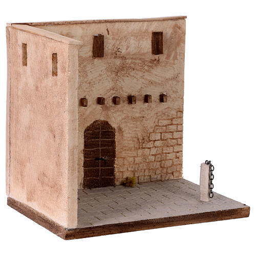 Flagellation of Christ, scene of 35x25x32 cm for 8-10 cm Easter Creche 3