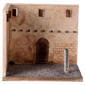 Geißelungsszene Christi 40x30x35 cm Osterkrippe 12-14 cm