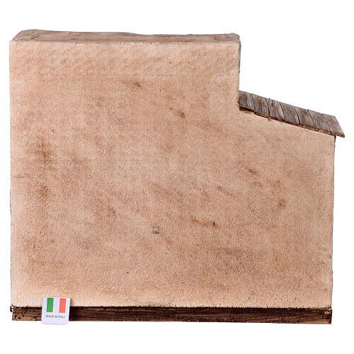 Szenenaufbau Kreuztragung 40x30x35 für Osterkrippe 12-14 cm 4